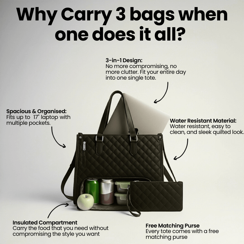 Traveluxe™ Premium Lunch Tote Bag