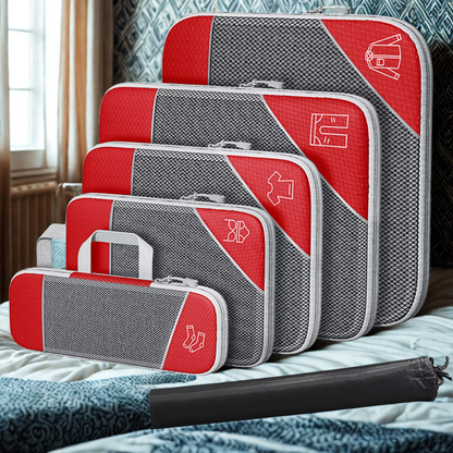 Traveluxe™ 6PCS Compression Packing Cubes