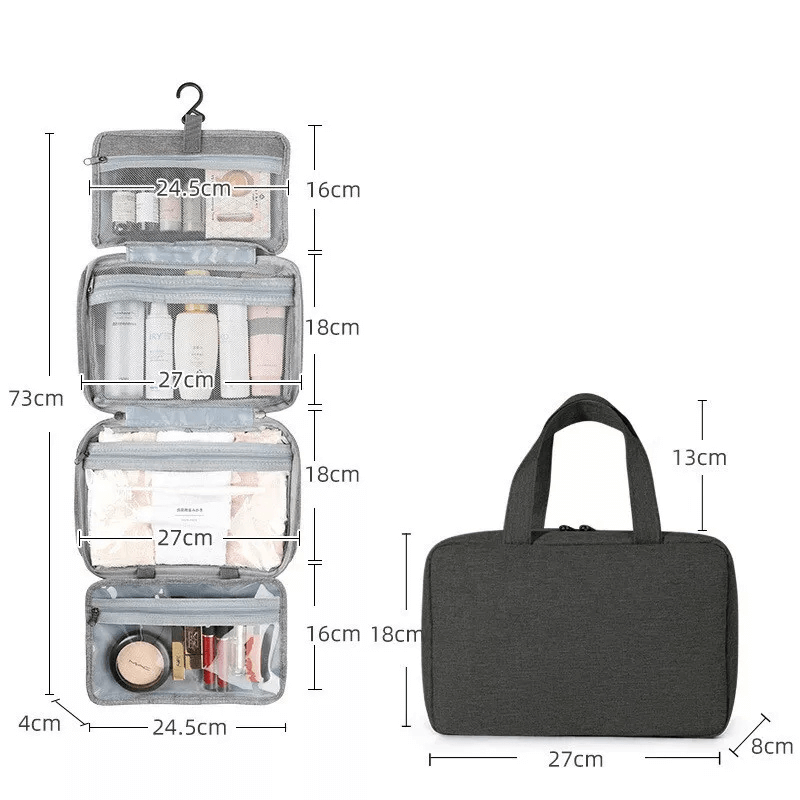 Traveluxe™ Premium Travel Toiletry Bag