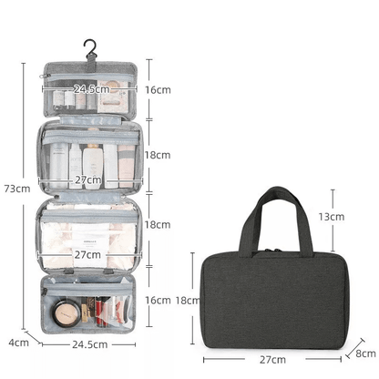 Traveluxe™ Premium Travel Toiletry Bag