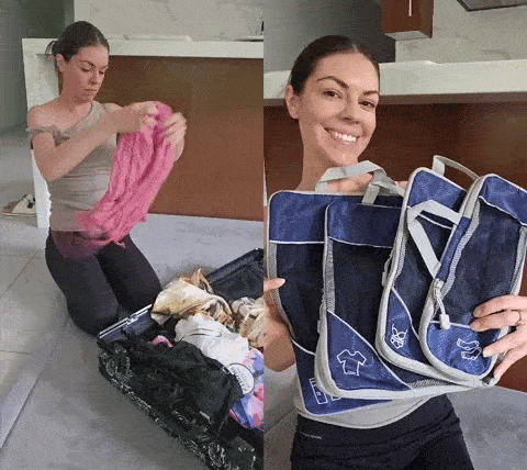 Traveluxe™ 6PCS Compression Packing Cubes