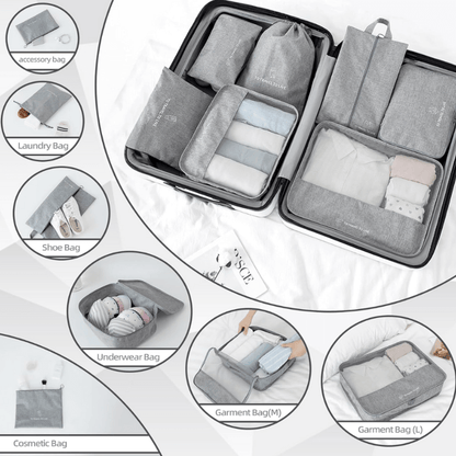 Traveluxe™ 7PCS Packing Cubes